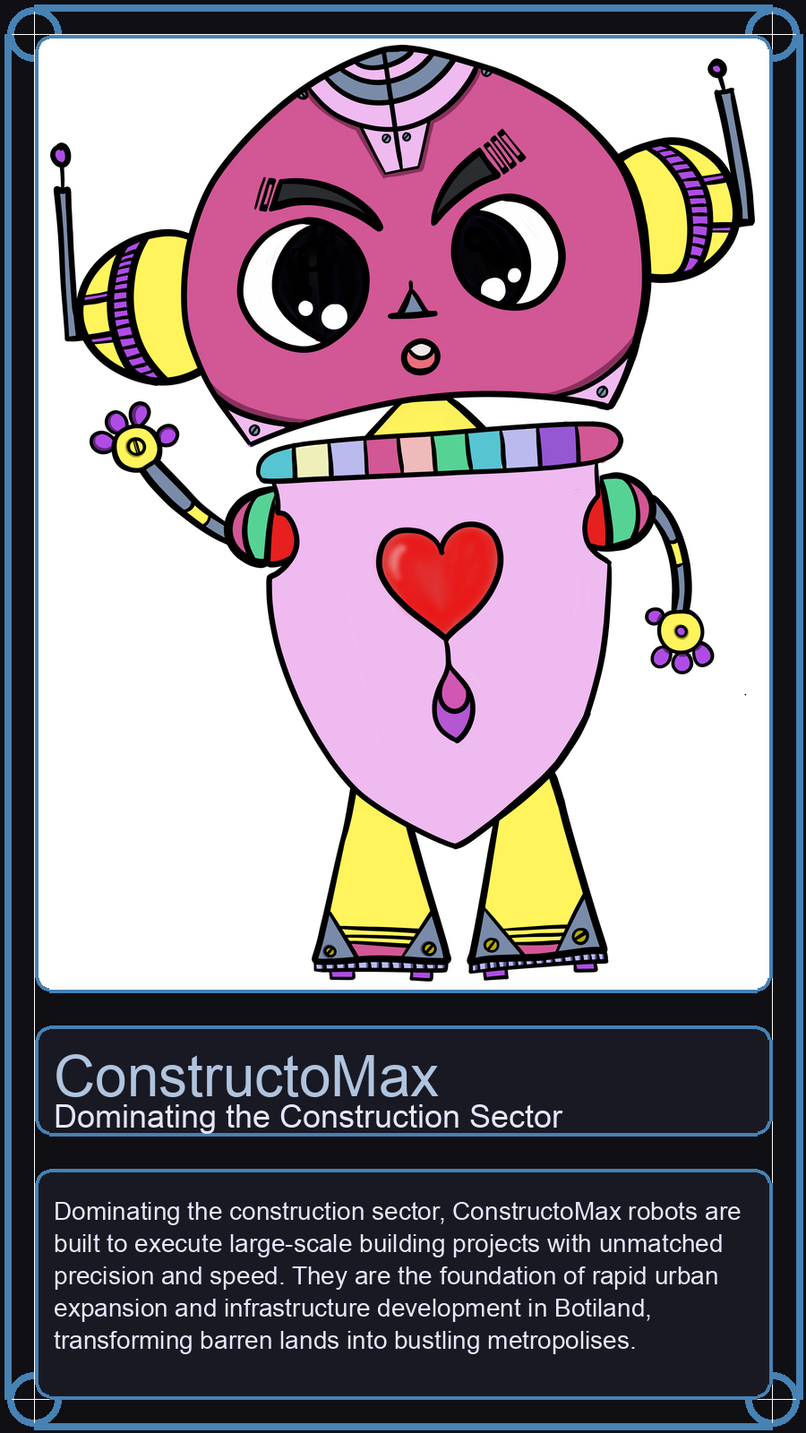 Hand-drawn Morabot by Fadwa Morabet